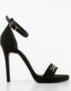 Exist Shoes Сандали на ток Donarda Черни