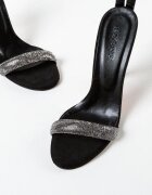 Exist Shoes Сандали на ток Dyra Черни