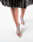 Exist Shoes Сандали на ток Esbar 2 Сребърни