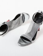 Exist Shoes Сандали на ток Esbar 2 Сребърни