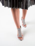 Exist Shoes Сандали на ток Esbar 2 Сребърни