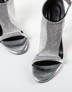 Exist Shoes Сандали на ток Esbar 2 Сребърни