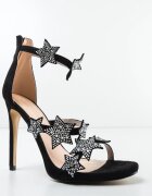 Exist Shoes Сандали на ток Fantase Черни
