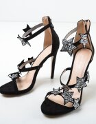 Exist Shoes Сандали на ток Fantase Черни