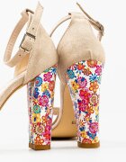 Exist Shoes Сандали на ток Florys Бежов