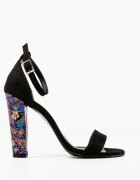 Exist Shoes Сандали на ток Florys Черни