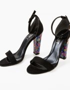 Exist Shoes Сандали на ток Florys Черни