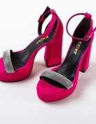 Exist Shoes Сандали на ток Gabama Фуксия
