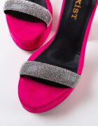 Exist Shoes Сандали на ток Gabama Фуксия