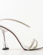 Exist Shoes Сандали на ток Garka Бели