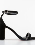 Exist Shoes Сандали на ток Juna Черни