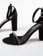 Exist Shoes Сандали на ток Juna Черни