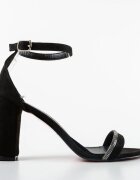 Exist Shoes Сандали на ток Juna Черни