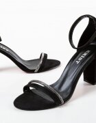 Exist Shoes Сандали на ток Juna Черни