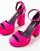 Exist Shoes Сандали на ток Katina Фуксия