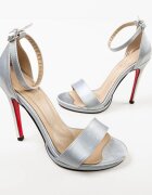 Exist Shoes Сандали на ток Klanvezin Сив
