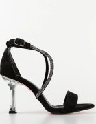 Exist Shoes Сандали на ток Leon Черни