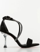 Exist Shoes Сандали на ток Leon Черни