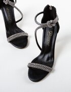 Exist Shoes Сандали на ток Luisa Черни