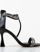 Exist Shoes Сандали на ток Luisa Черни