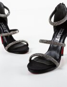 Exist Shoes Сандали на ток Mezon 4 Черни
