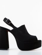 Exist Shoes Сандали на ток Niciera 2 Черни