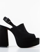 Exist Shoes Сандали на ток Niciera 2 Черни