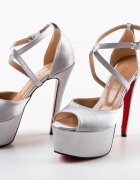 Exist Shoes Сандали на ток Opega Сив