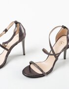 Exist Shoes Сандали на ток Pokabama Сив