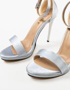 Exist Shoes Сандали на ток Sasapte Сив