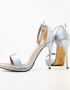 Exist Shoes Сандали на ток Sasapte Сив