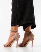 Exist Shoes Сандали на ток Scon Златни