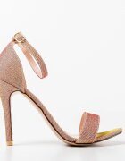 Exist Shoes Сандали на ток Scon Златни
