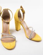 Exist Shoes Сандали на ток Speer Жълти