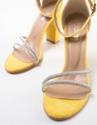 Exist Shoes Сандали на ток Speer Жълти
