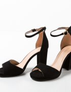Exist Shoes Сандали на ток Tango Черни