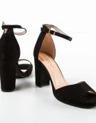Exist Shoes Сандали на ток Tango Черни