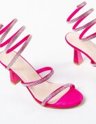 Exist Shoes Сандали на ток Tulmyka Фуксия