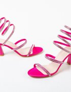 Exist Shoes Сандали на ток Tulmyka Фуксия