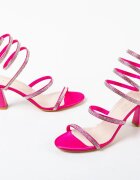 Exist Shoes Сандали на ток Tulmyka Фуксия