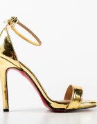 Exist Shoes Сандали на ток Zimba Златни