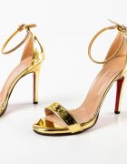 Exist Shoes Сандали на ток Zimba Златни