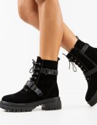 Hebe Боти Choper Черни