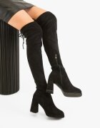 LULU Ботуши Sole Черни