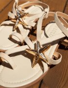 LULU Сандали Star Бежов