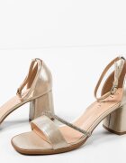 SFINX(LULU) Сандали на ток Calf Златни