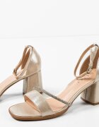 SFINX(LULU) Сандали на ток Calf Златни