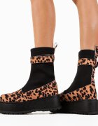 Wow Shoes Боти Azra Анимал принт