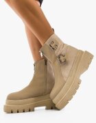 Wow Shoes Боти Cittalta Бежов