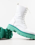 Wow Shoes Боти Darke Бели